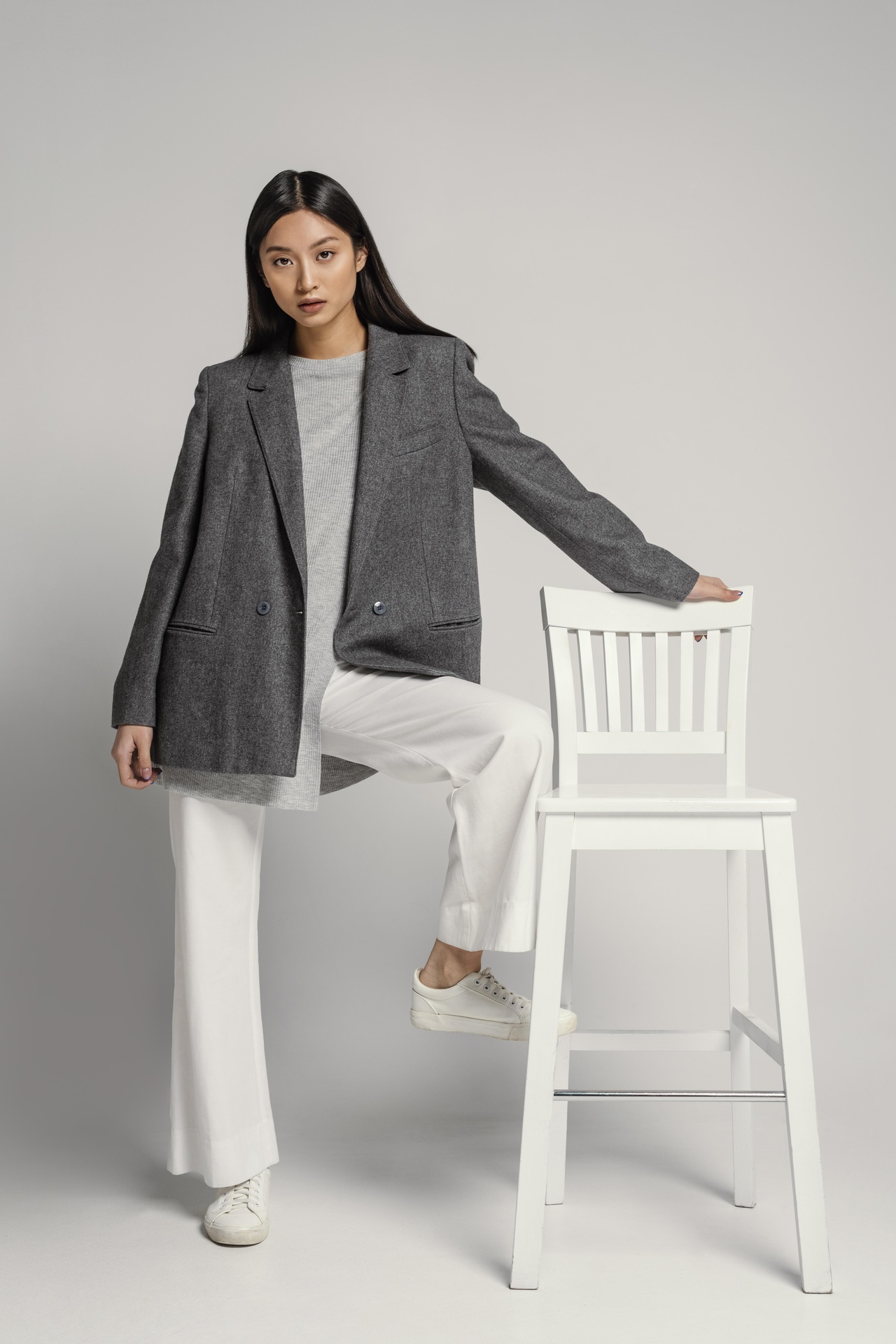 [INS01-0002-BLUE] Outwear Inessa